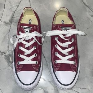Maroon Converse